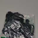 WILLBOND 30 Pcs Small Satin Silk Scrunchies Bulk for Women, Thin Hair Ties Mini Scrunchy Bands Skinny Ponytail Holders for Thick Curly Hair Pony Tails Wrist Decor(Black)