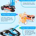 6-in-1 STEM Kit for Kids Ages 6-12, STEM Toys for Boys Ages 8-12, Robot Building Kit & Car Crafts for Kids, Science Activities Robotics Kits for 6 7 8 9 10 12 Year Old Boys Girl Birthday Gifts