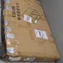 YUEPET Extra Large Foldable Dog Bath Tub for Large Dogs, 49 Gal Portable Dog Bathtub Lightweight Hightened Pet Wash Station with Drain Plug for Big Dogs Indoor/Outdoor Bathing, Camping (Blue)