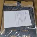 Monitor and Laptop Mount, Monitor Arm with Vented Tray for 13" to 27" LCD Computer Screens and Notebook up to 17 inch, Fully Adjustable Laptop Mount Stand Holds up to 17.6lbs