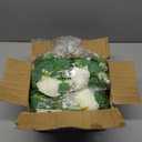 Dolicer 4Pcs 26Ft Artificial Eucalyptus Garlands with Flowers - 8 Roses, Faux Floral Greenery Garlands Fake Flowers Vines for Wedding Table Centerpieces Arch Party Ceremony Backdrop Decor (White)