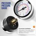 Air Pressure Regulator NPT 1/4 Inline Compressor Water Separator Pneumatic Filter with Gauge Parts Compressed AFC2000+US Brass Kit