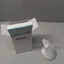 SANWA Wireless Ergonomic Mouse for Large Hands, Silent Click Vertical Mice with Removable Wrist Rest, 1000-4000 DPI, 3-Device (2.4G + 2 Bluetooth 5.4), Compatible with Mac, Windows, Laptop, PC, White