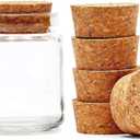 Juvale Wine Barrel Bung Hole Cork Stoppers - Size 28 Tapered 2.1 x 1.88 x 0.94 in 6-Pack - Oversized Cork Plugs & Jar Stoppers - Leak-Resistant Seal for Wine Bottles & Glass Jars