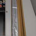 LazBlinds No Tools No Drill 1" Vinyl Mini Blinds, Cordless Blinds for Windows, Light Filtering Horizontal Window Blinds & Shades, 32" W x 64" H, Grey