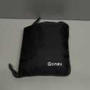 Gonex 40L 60L 80L 100L 150L Large Foldable Travel Duffle Bag with Shoes Compartment, Packable Lightweight Water Repellent Duffel Bag for Camping Gym Weekender Bag (Black)