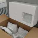 MALACASA 24-Piece Gourmet Porcelain Dinnerware Sets, Modern White Round Dish Set for 6 - Premium Serving Plates and Bowls Sets for Dessert, Salad, Soup, Pasta - Series AMELIA