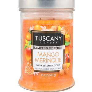 Tuscany® Limited Edition Scented Jar Candle Mango Meringue
, 18 oz