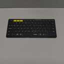 Samsers Full-Size Foldable Bluetooth Keyboard, KF08X Wireless Folding Keyboard with Backlight, Portable Travel Keyboards for iPhone iPad Smartphone Tablet Laptop, Android Windows Mac OS - Black