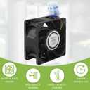 AMI PARTS WR60X26866 Refrigerator Evaporator Fan Motor Fit for G.E Refrigerator-Replace WR60X10356, WR60X10357, WR60X10341, WR02X13733, WR60X24303, WR60X26030, WR60X26033, 4546026, etc
