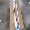 66" Floating Mantel Shelf - Modern White Fireplace Mantel with Matte Lacquer Finish for Living Room Elegance (66", White)