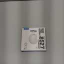 MiLi Key Finder Luggage Tracker, Play Sound, Works with Apple Find My(iOS Only), Apple MFi Certified Portable Bluetooth Tracker, Tracking Tag for Keys Suitcase Bags (2, with Leather Case)