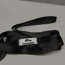 Trideer Stretching Strap for Physical Therapy & Home Rehab, Non-Elastic Yoga Stretch Strap with Loops for Mobility, Yoga & Pilates Stretching (Black)