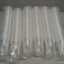 9 oz Clear Plastic Cups, 500 Count Bulk Disposable Tumbler with Heat Resistance, PP Clear Plastic Cups for Party, Cold Coffee, Soda, Juice (9oz 500count)