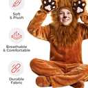 Morph Deluxe Lion Costume Kids Lion Mane Costume Halloween Costumes For Boys, Girls and Toddlers (10-12 Years)