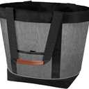 Insulated Cooler Bag, Reusable 30 Cans Insulated Bag, Soft Portable Grocery Bags for Shopping Food Travel Beach Camping