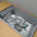 2PACK Stainless Steel Litter Box, Metal Litter Boxs with Lid High Sides, XL Extra Large Litter Box for Big Cats, Never Absorbs Odors, Leak-Proof, Stain-Free, Rust-Free, Easy to Clean, Scoop Included