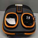 Foot Massager Machine with Heat, Upgrade 6 Airbags 29 Nodes Deep Rolling, Compression, Ankle Kneading, Shiatsu Foot Massager for Neuropathy Plantar Fasciitis, Gifts for Men Women Fits Up to 13" (15.35in)