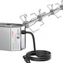onlyfire Stainless Steel Grill Rotisserie Kit Replacement for Weber Genesis II and Genesis II LX 4 & 6 Burner Gas Grills, NOT FIT 2022 Genesis 400 Series Grills