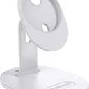 OtterBox Stand Holder with Precision-fit Design for Apple MagSafe Charger, Accommodates Strong Magnetic Alignment and Attachment for iPhone, White