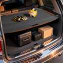 Cargo Cover Compatible with Kia Sportage 2023-2025 2026 Accessories Leather Retractable Trunk Cover Luggage Cover Trunk Storage Privacy Protection Luggage Shade Shield