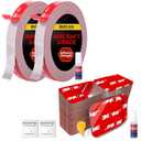 Made of 3M V HB 48 PCs 1.18x1.38 in