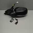 JDMSPEED Right Passenger Side View Mirror Compatible with 20172022 Honda CRV Manual Folding Power Glass Heated Blind Spot Turn Signal Light Black Replace#76201T1WA01ZF(9Pins)