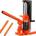 VEVOR Hydraulic Toe Jack, 2.5 Ton On Toe Toe Jack Lift, 5 Ton On Top Lift Capacity Machine Jack, 0.8-5.3 in Toe Height, 8.9-13.4 in Top Height, Air Hydraulic Claw Jack for Machinery, Industry