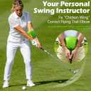 Golf Training Aid6PCS Golf Swing Trainer Set for Posture Correction Practice,Golf Swing Training Aid,Golf Training Aids Suitable for Golfers Indoor/Outdoor Warm-Up