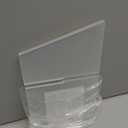 Clear Acrylic Book Stand  Large 12.6 x 6.7 x 5 in Book Holder for Cookbooks, Bibles, Art & Coffee Table Display | 2-Piece Cross Frame Design, Sturdy 0.2in Transparent Acrylic