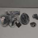 Nicebay Ionic Hair Dryer with diffuser for Curly Hair,1600W &110000RPM High-Speed Brushless Motor for Fast Drying,Professional Blow Dryer for Women,Low Noise,Lightweight,Lock Function,Travel HomeSalon (Black)