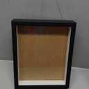 8x10 Shadow Box Picture Frame Display Case with Soft Linen Back and Thickened Panel,Black Deep Shadow Memory Box Frame 8x10 for Flower Baby Pet Wedding Photo Craft Memorial Gift