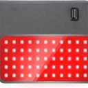Red Light Therapy for Body, 3-in-1 Infrared Light Therapy pad with 660nm Red & 850nm Near Infrared, Auto Timer & 3 Modes, Easy-Use Home Therapy Belt for Pain Relief & Muscle Recovery (Gray)