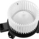 HVAC Blower Motor with Fan Cage Fit for 2005-2009 Ford Mustang (Only for Submodel Base, GT, Shelby GT, Bullitt, Shelby GT500, Shelby GT500KR), 700185 4R3Z-19805-AA 4R3Z-19834-BA Heater Blower Motor