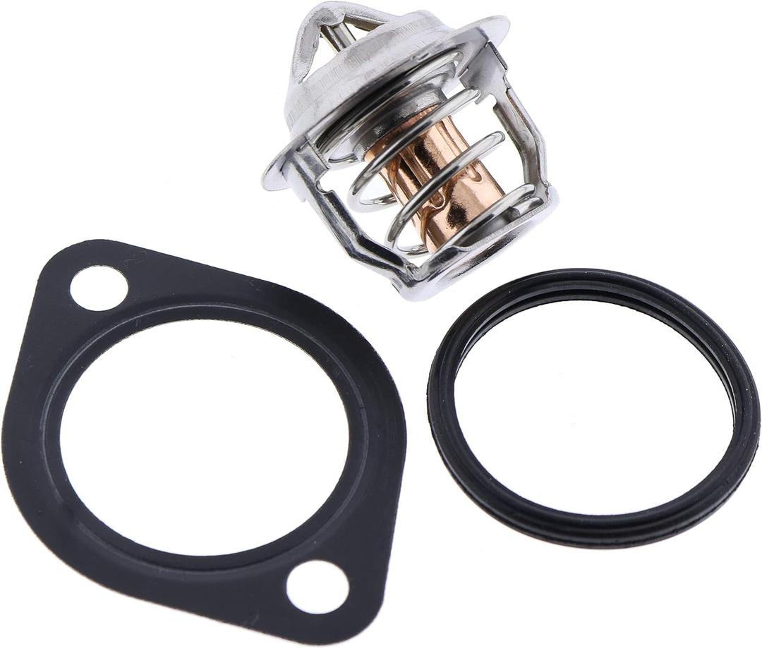 JEENDA Thermostat 19434-73014 19434-73013 16221-73270 for Kubota BX1500D BX2230D KX91-3S U17 U35 U35S L2600DT L35 M5700 M5400 RTV900G RTV900W RTV1100 RTV1140 D902 D905 D1100 D1005 D1402-DI D1102