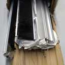 Convex Shape Aluminum Track Garage Door Seals Weather Stripping Kit (10ft, T2-003)