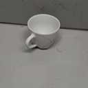 VEWEET 30 PCS Ceramic Dinnerware Sets for 6, White and Brown Dishes Set