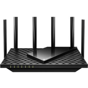 TP-Link AXE5400 Tri-Band WiFi 6E Router (Archer AXE75), 2025 PCMag Editors' Choice, Gigabit Internet for Gaming & Streaming, New 6GHz Band, 160MHz, OneMesh, Quad-Core CPU, VPN & WPA3 Security