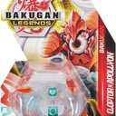 Bakugan Legends 2023 Cloptor x Apollyon 2-inch Core Collectible Figure and Trading Cards