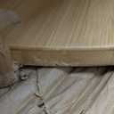 HOOBRO Bamboo Dining Table, Round Dining Table for 2, 27.5" Kitchen Table for Small Space, Writing Table, Easy to Assemble, for Dining Room, Living Room, Office, Kitchen, Apartment, Natural YL71CZ01G1