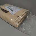 Vailge 2-Seater Heavy Duty Patio Bench Loveseat Cover, 100% Waterproof Outdoor Sofa Cover, Lawn Patio Furniture Covers with Air Vent, Small(Standard), Beige & Brown