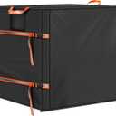 TRELC Outdoor AC Unit Cover, Air Conditioner Covers for Outside Unit, 600D Heavy Duty Winter Waterproof AC Covers, All Season Air Conditioner Cover with Reflective Strip (36" x 36" x 39")