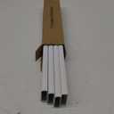 Delamu Cord Hider, 62.8in Cord Covers for 6-8 Wires on Wall, Cable Hider Cable Management, Wire Hiders for TV on Wall, Wire Covers for Cords, Cable Cover Wall, 4X L15.7 W2.36 H0.75in, White