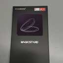 CASEKOO 360 Spin Magnetic Stand for iPhone 17 Pro Case with [Fit for MagSafe][17FT Military Protection] Slim Polished Frame Titanium Alloy Sturdy Stand 6.3", Glossy Cosmic Orange