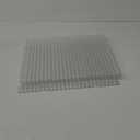 16 Pack Cat Repellent Outdoor Mat Cats Dogs Plastic Bendable Spiked Deterrent Training Repellent PET Mats with Spikes for Indoor Outdoor Supplies, 18.3 Square Feet, 16 x 13 Inch(Clear)