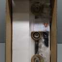 Emliviar 3-Light Bathroom Vanity Light Fixtures - Black and Gold Finish with Clear Glass, YCE238B-3W BK+BG