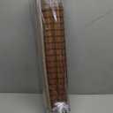 LazBlinds Cordless Blackout Bamboo Roman Shades, Room Darkening Blinds for Interior Windows, Thermal Insulated Roll Up Bamboo Blinds for Home & Patio, 22" W x 64" H, Penang Teak
