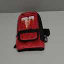 Water Bottle Carrier Bag 25oz/32oz Water Bottle Pouch Holder Adjustable Shoulder Strap Neoprene Water Bottle Sling Bag with Phone Pocket Insulated Tumbler Accessories for Walking (Deep Red)