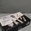 MESCOMB 6-in-1 Hot Air Styler  Hair Dryer & Air Styler with Straightener, Auto Curler, Volumizing Brushes, Frizz-Free Hair Styler for Straighting, Curling, Smoothing & Adding Volume, Not Damage (Champagne Coffee)