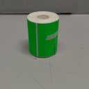 Removable Adhesive Rectangle Labels - Green